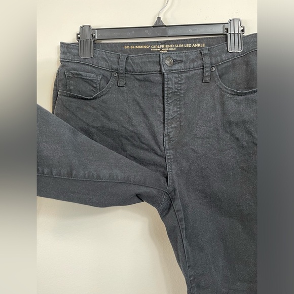 SO SLIMMING Girlfriend Ankle Jeans Cotton Size 6R - Picture 5 of 15